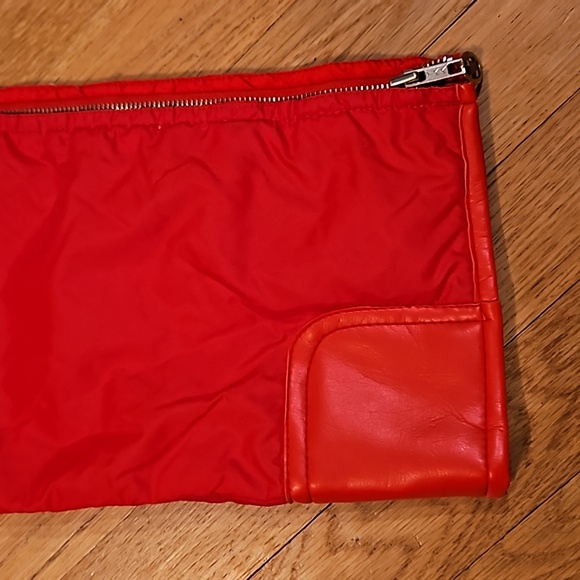 VINTAGE OBERMEYER SIDE ZIPPER SNOWPANTS RED NYLON - Picture 2 of 10